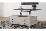 Dorrinson Two-tone Coffee Table with Lift Top