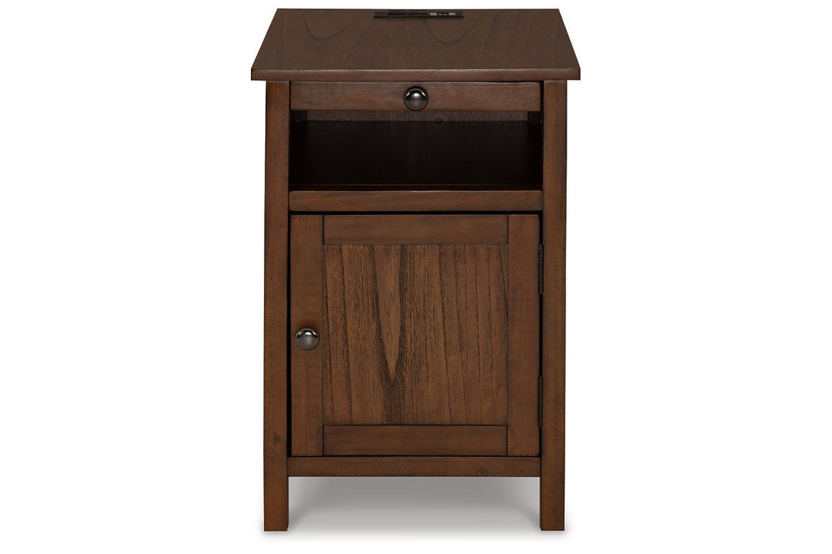 Treytown Brown Chairside End Table