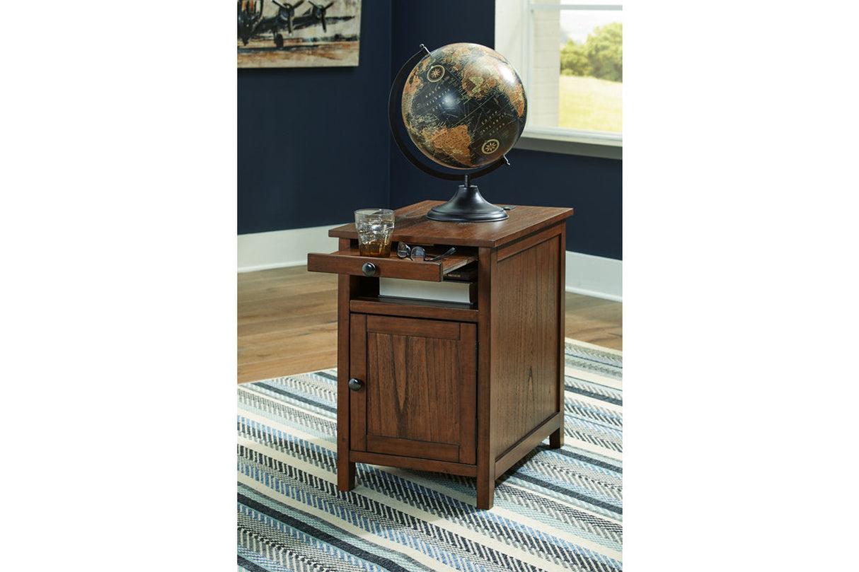 Treytown Brown Chairside End Table