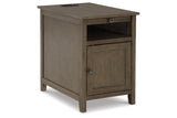 Treytown Grayish Brown Chairside End Table