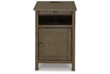 Treytown Grayish Brown Chairside End Table