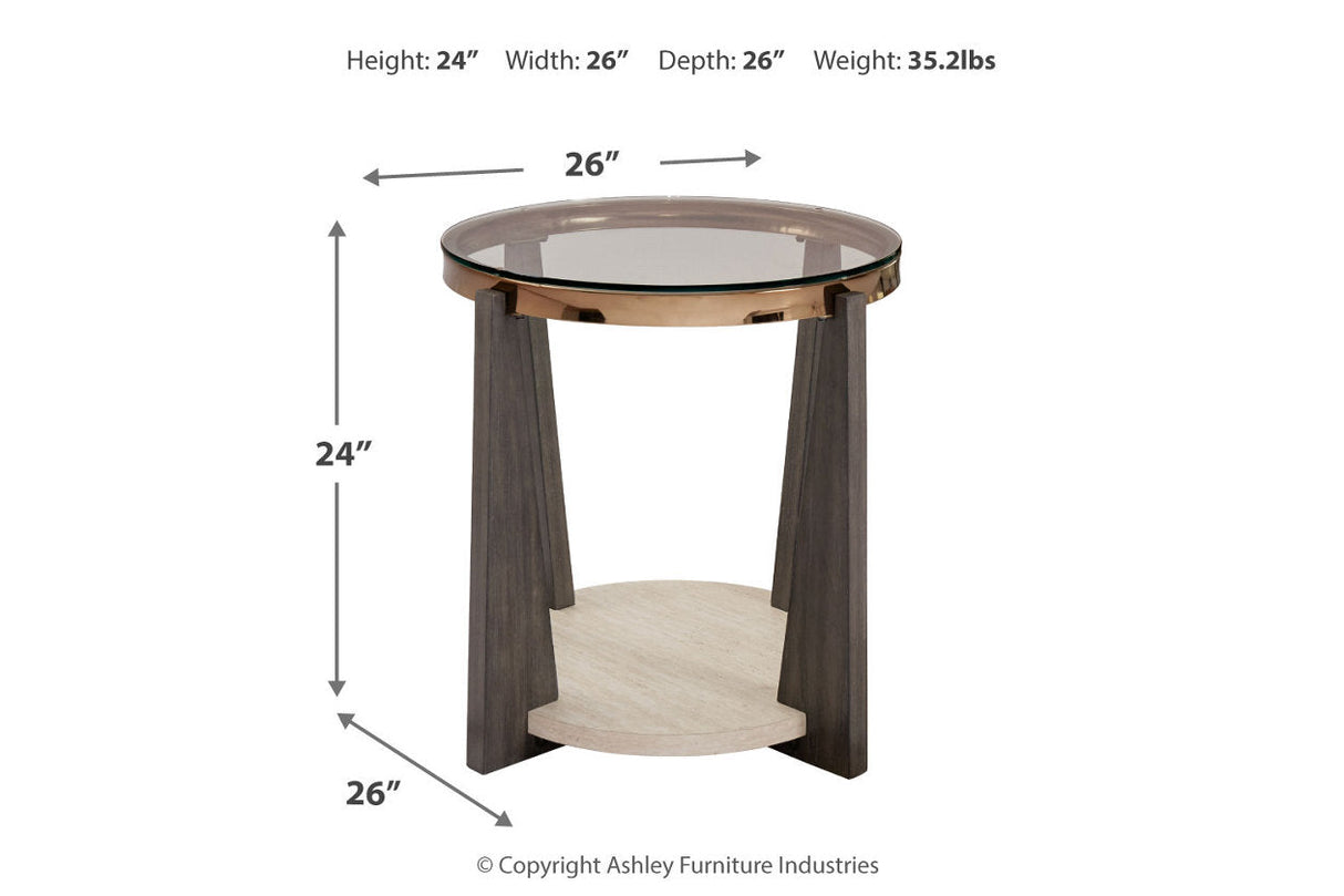 Frazwa Multi Coffee Table and 2 End Tables