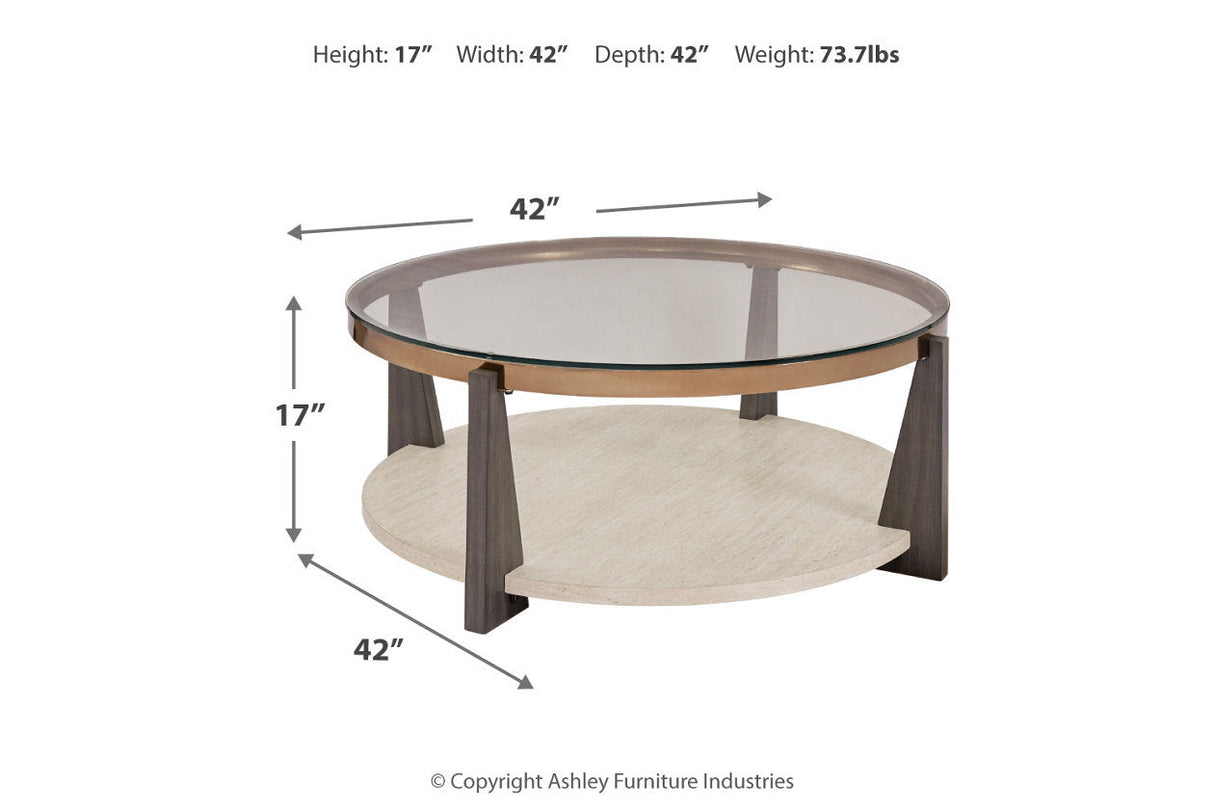 Frazwa Multi Coffee Table and 2 End Tables