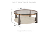 Frazwa Multi Coffee Table and 2 End Tables