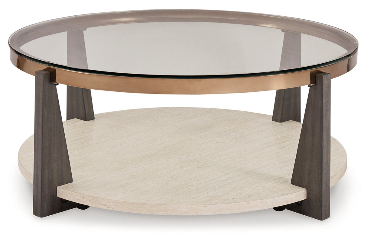 Frazwa Multi Coffee Table and 2 End Tables