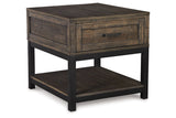 Johurst Grayish Brown Lift-top Coffee Table and 2 End Tables