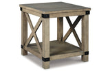 Aldwin Gray Coffee Table and 2 End Tables