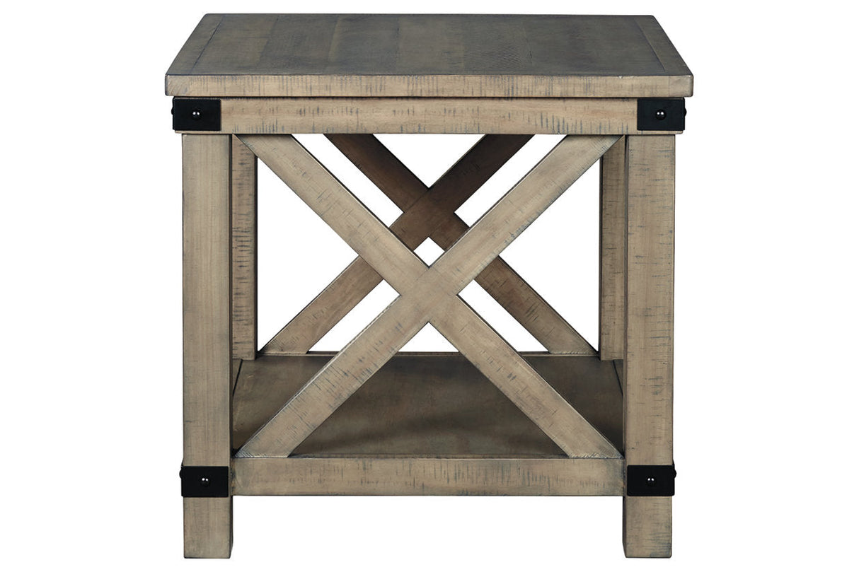 Aldwin Gray End Table