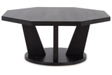 Chasinfield Dark Brown Coffee Table and 2 End Tables