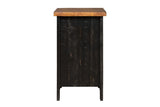 Valebeck Black/Brown Chairside End Table