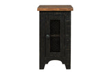 Valebeck Black/Brown Chairside End Table