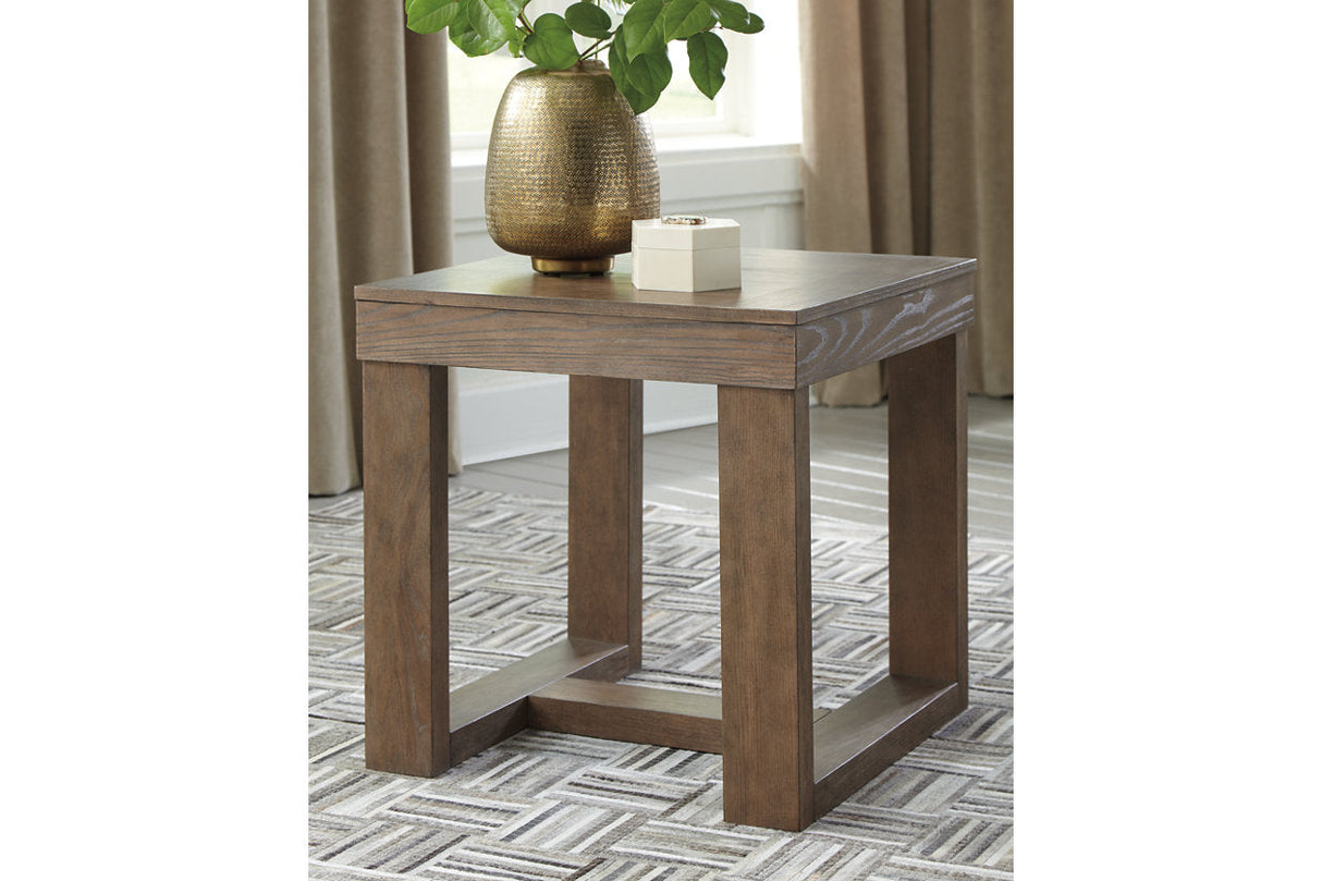 Cariton Gray Coffee Table and 2 End Tables