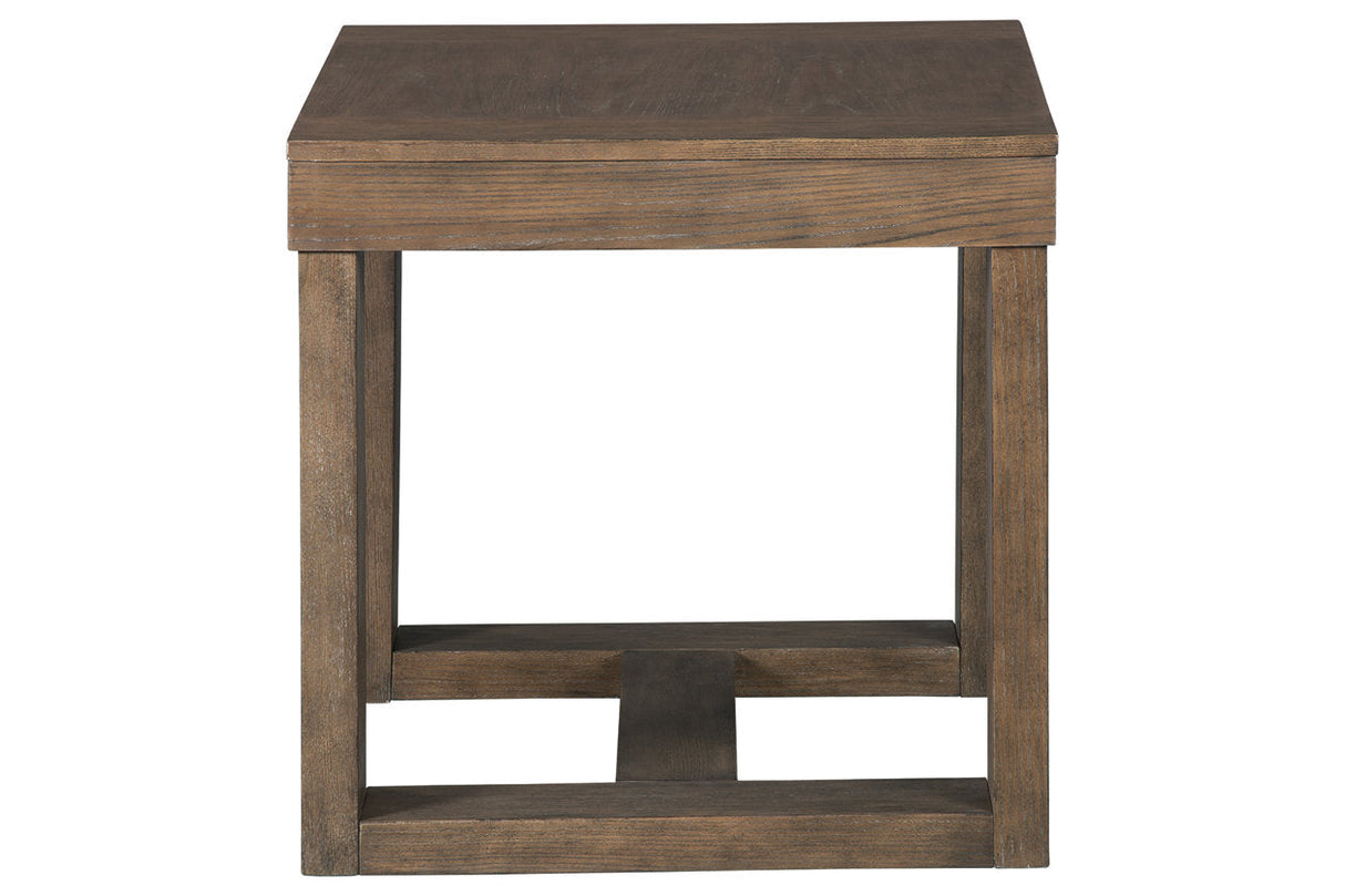 Cariton Gray End Table