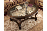 Norcastle Dark Brown Coffee Table and 2 End Tables