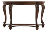 Norcastle Dark Brown Sofa/Console Table