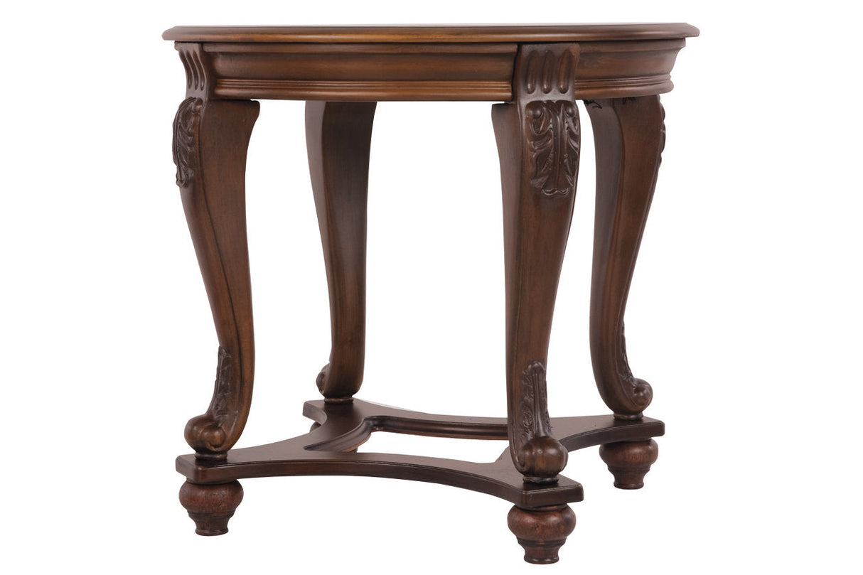 Norcastle Dark Brown End Table