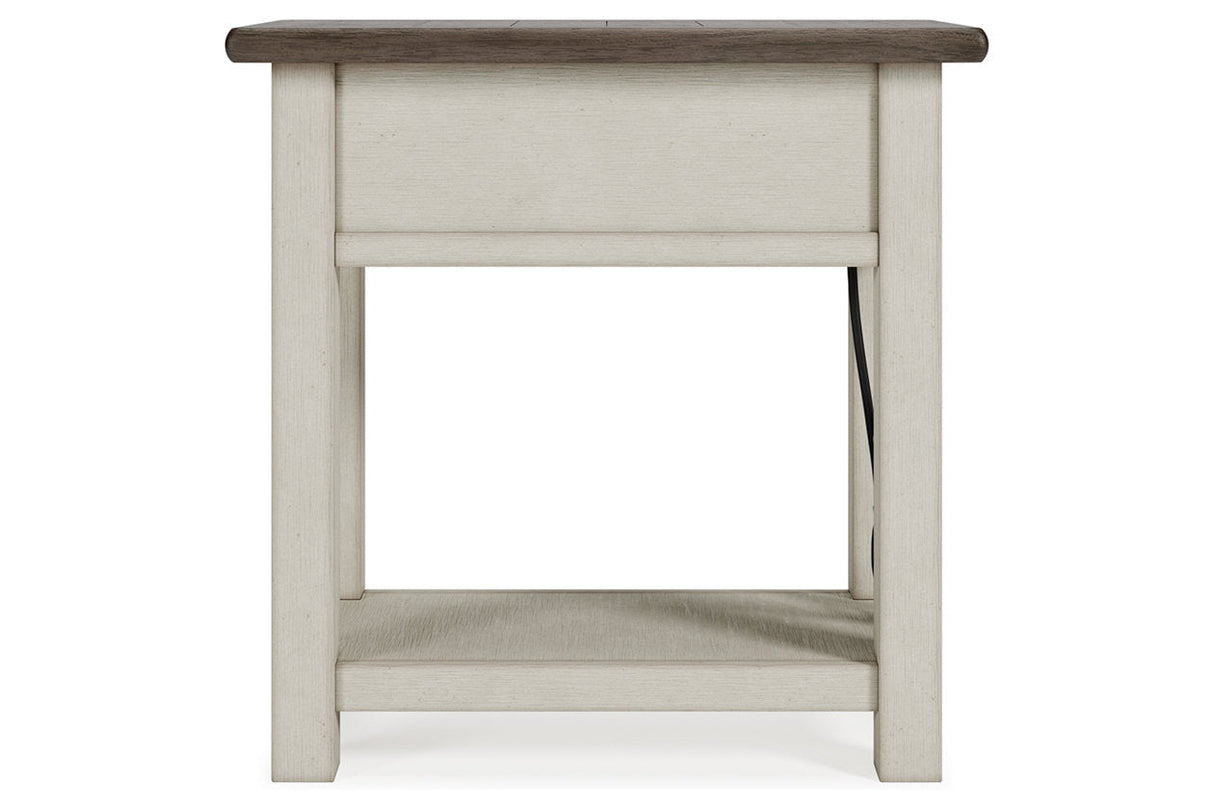 Bolanburg Two-tone Chairside End Table