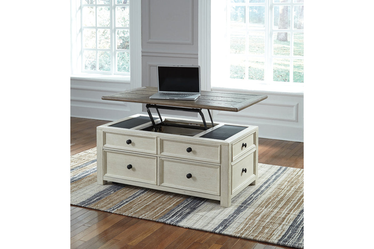 Bolanburg Two-tone Coffee Table and 2 End Tables