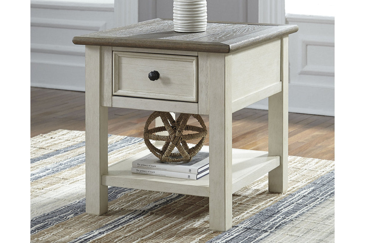 Bolanburg Two-tone Coffee Table and 2 End Tables