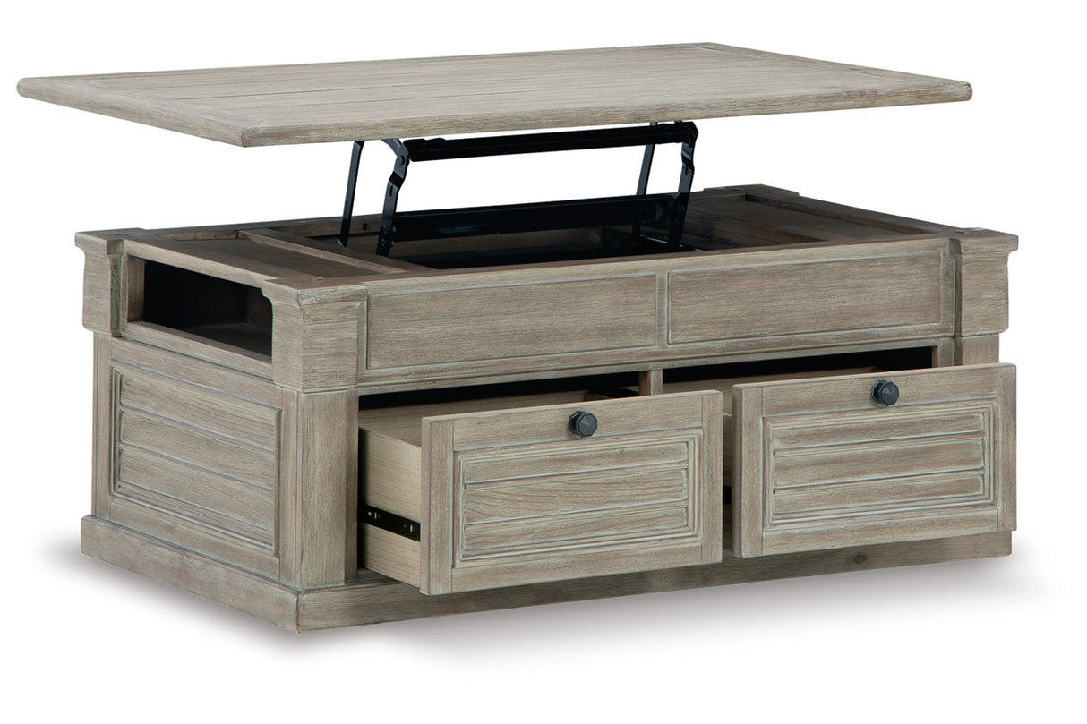 Moreshire Bisque Lift Top Coffee Table