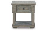 Moreshire Bisque End Table