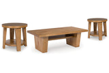 Kristiland  Coffee Table and 2 End Tables