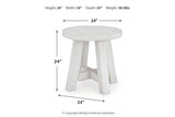 Jallison Off White Coffee Table and 2 End Tables