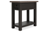 Tyler Creek Two-tone Chairside End Table