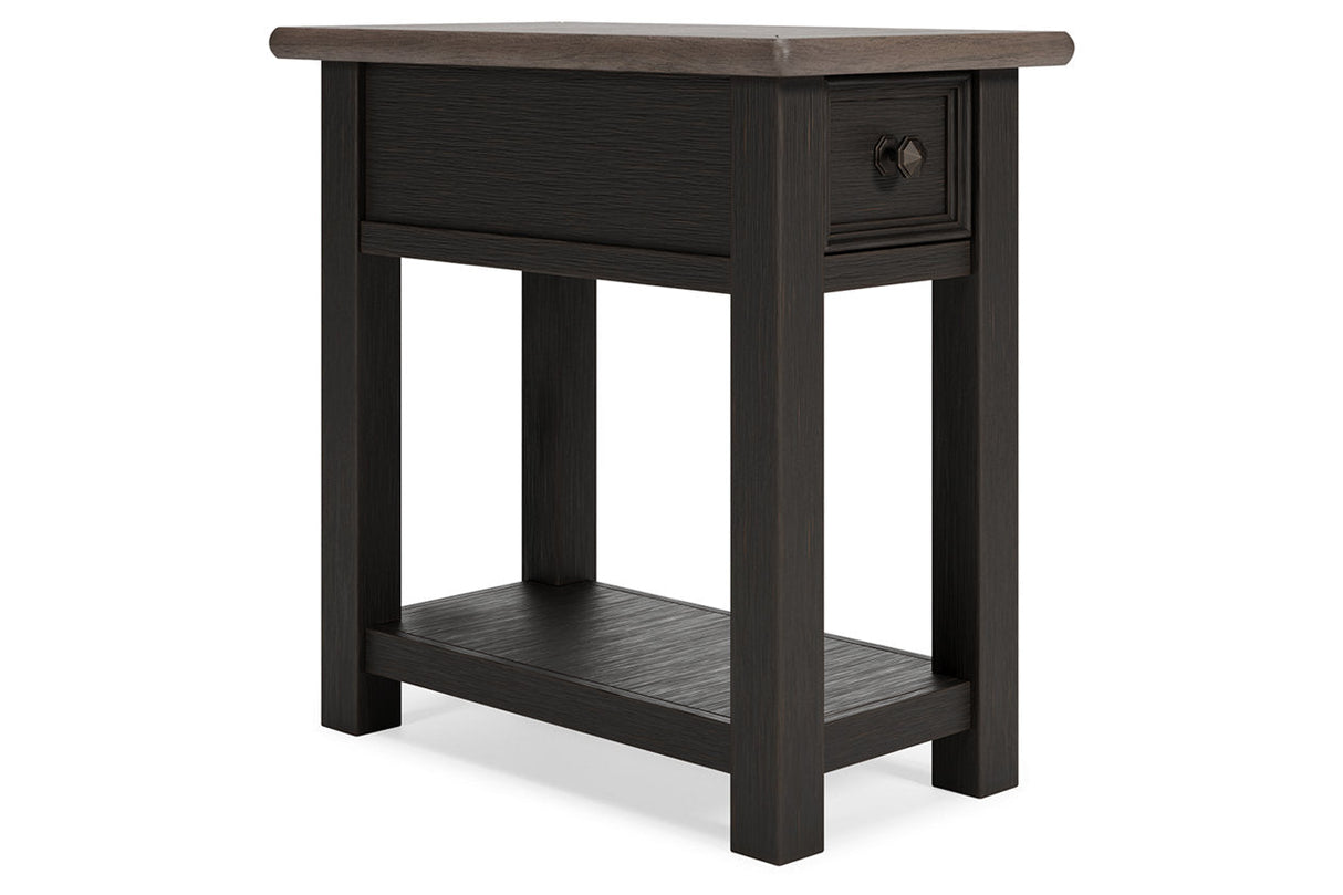 Tyler Creek Two-tone Chairside End Table