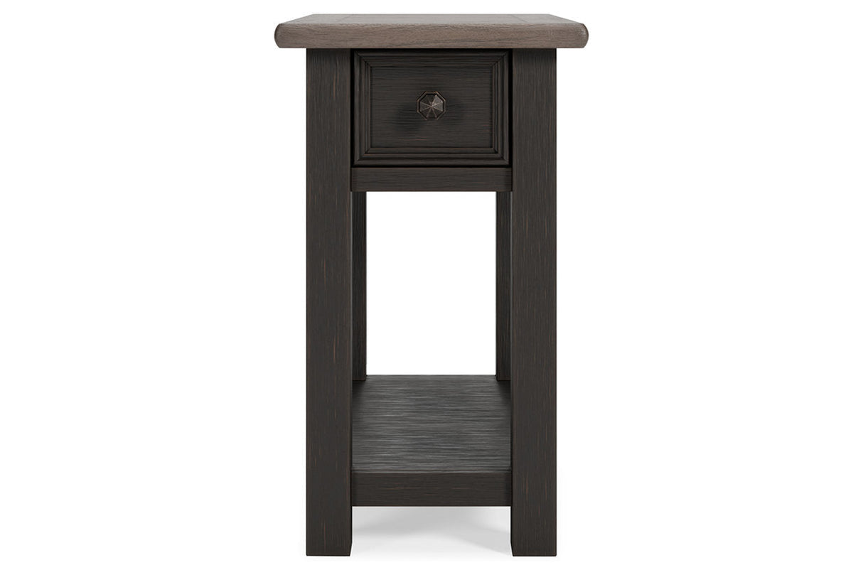 Tyler Creek Two-tone Chairside End Table