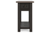 Tyler Creek Two-tone Chairside End Table