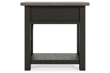 Tyler Creek Two-tone Chairside End Table