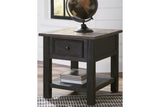 Tyler Creek Grayish Brown/Black Coffee Table and 2 End Tables