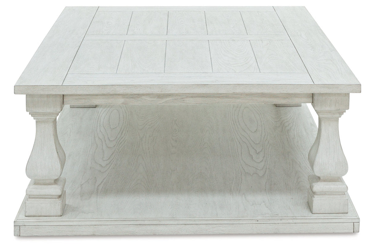 Arlendyne Antique White Coffee Table and 2 End Tables