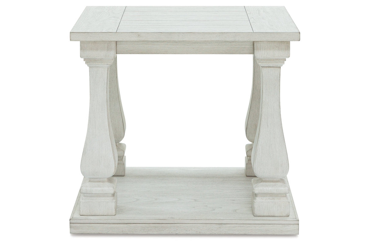 Arlendyne Antique White Coffee Table and 2 End Tables