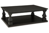 Wellturn Black Coffee Table and 1 End Table