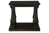 Wellturn Black Coffee Table and 2 End Tables