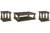 Johnelle Gray Coffee Table and 2 End Tables