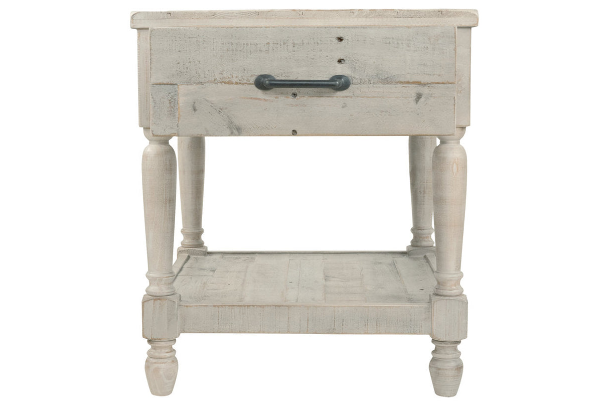 Shawnalore Whitewash End Table