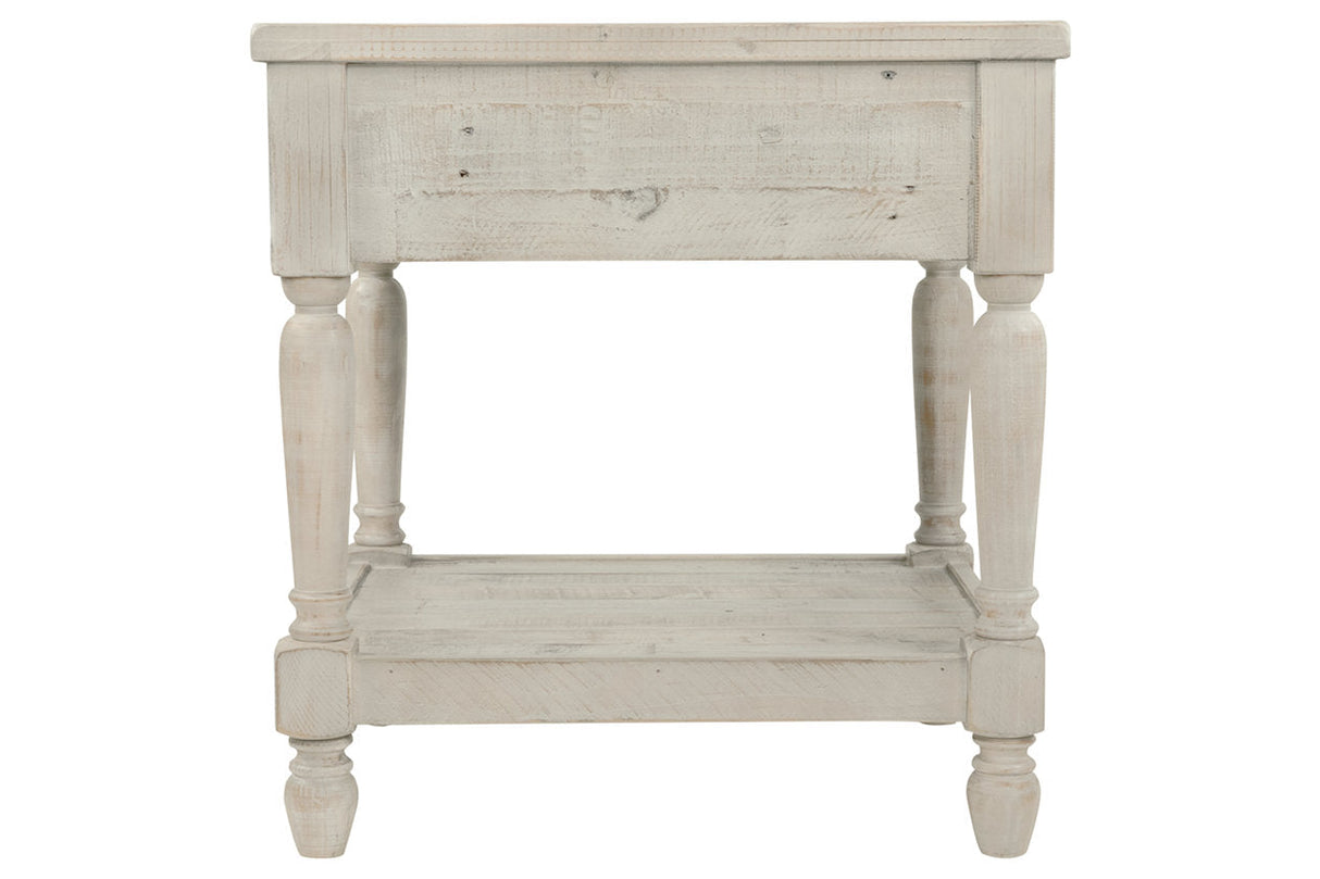 Shawnalore Whitewash End Table