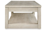 Marxhart Bisque Lift-top Coffee Table and 2 End Tables