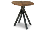 Haileeton Brown/Black End Table