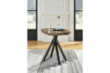 Haileeton Brown/Black End Table