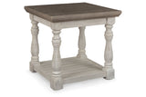 Havalance Gray/White End Table