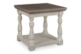 Havalance Gray/White Lift-Top Coffee Table and 2 Ends