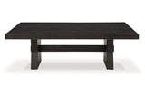 Galliden Black Coffee Table and 2 End Tables