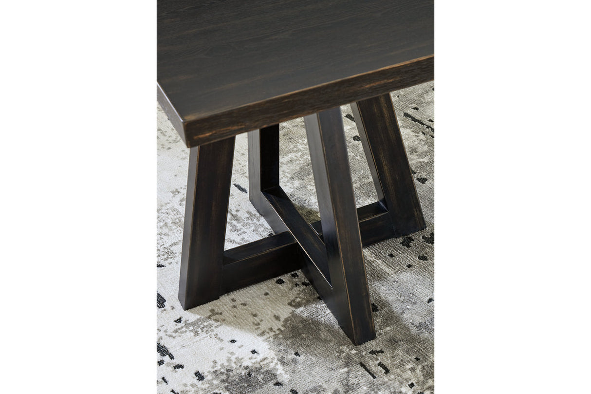 Galliden Black Coffee Table and 2 End Tables