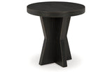 Galliden Black Coffee Table and 2 End Tables