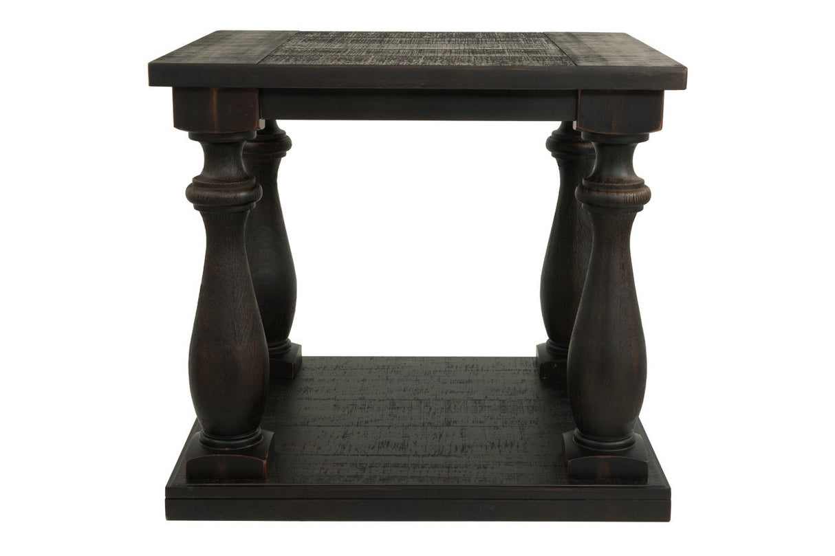 Mallacar Black End Table