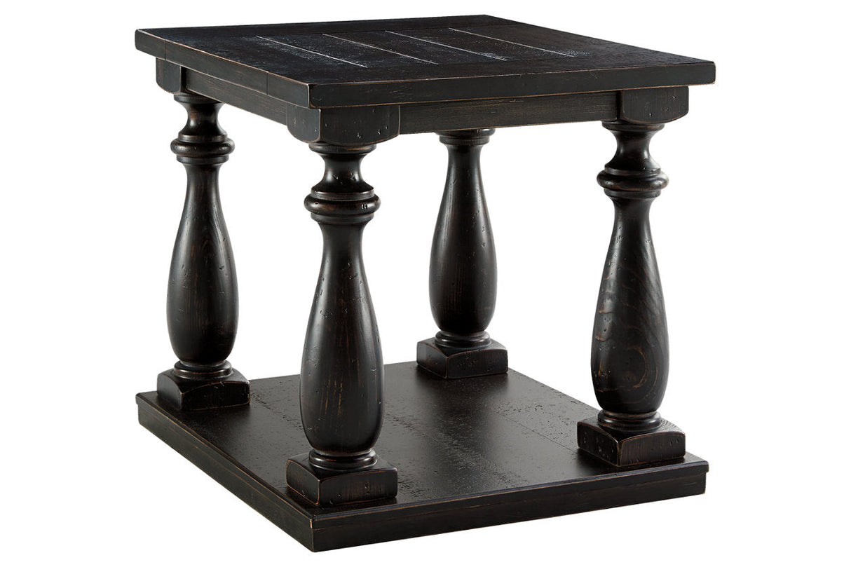 Mallacar Black End Table